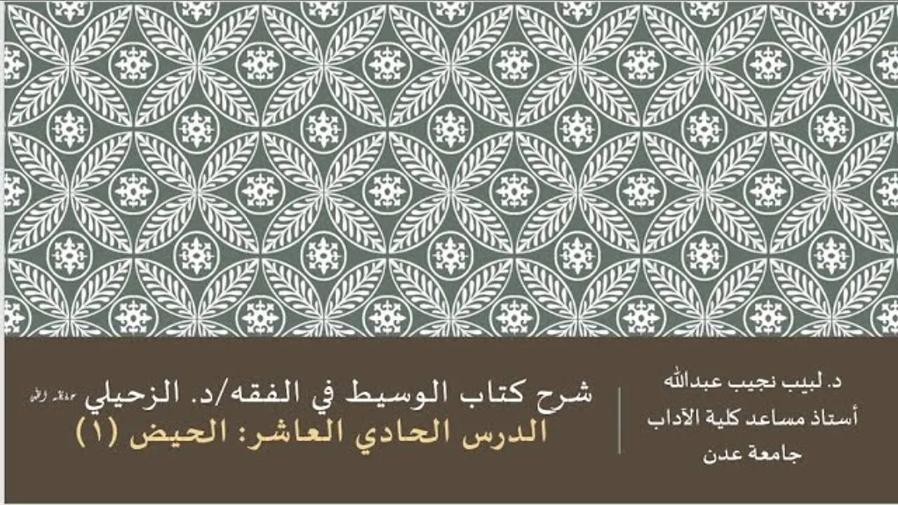 شرح الوسيط في الفقه للدكتور الزحيلي - 11