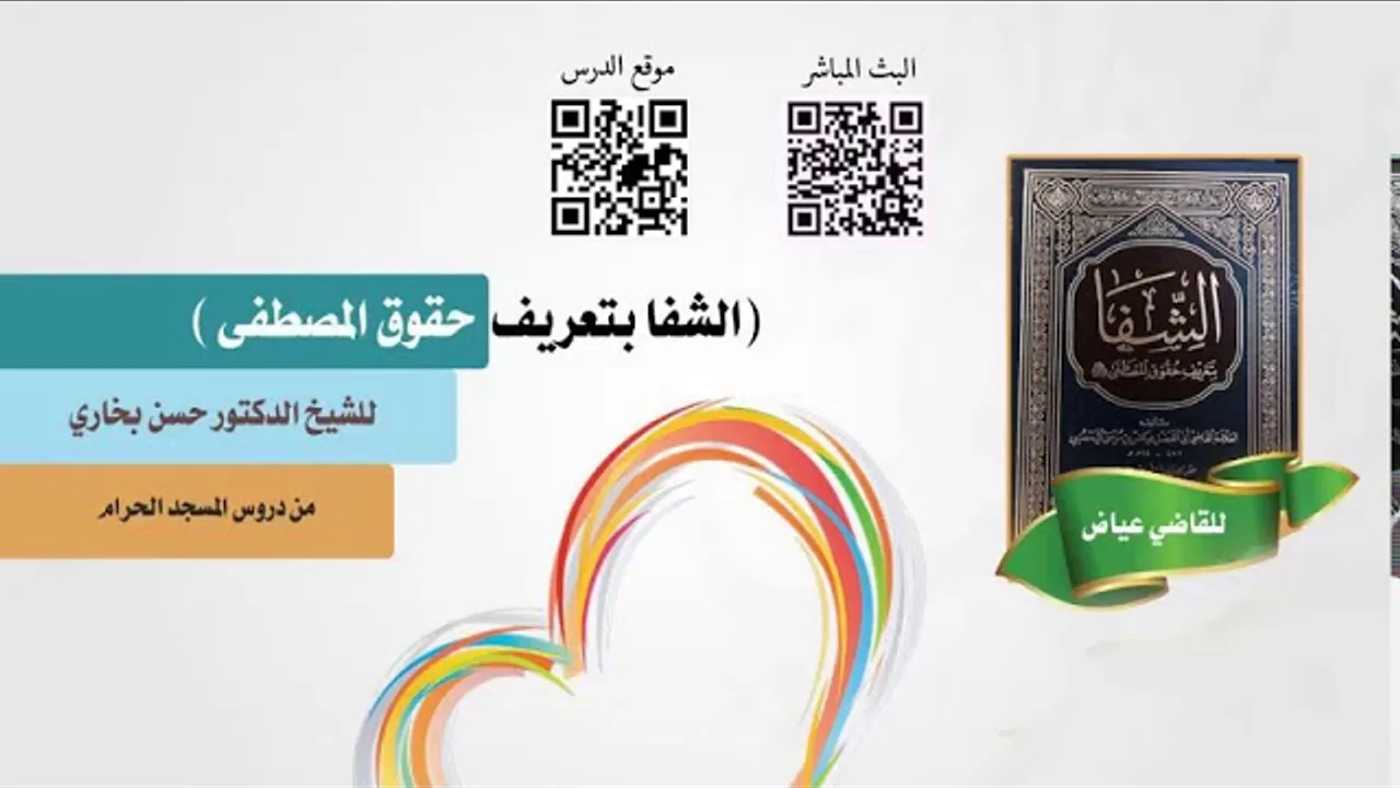 شرح الشفا للشيخ حسن بخاري الدرس 96 - الباب الرابع -  فصل في كراماته ﷺ /2 في 26-3-1439هـ