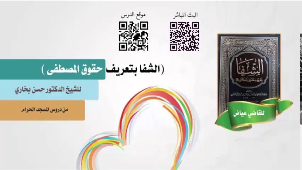 شرح الشفا للشيخ حسن بخاري الدرس 54 حديث هند بن ابي هالة ( 4 ) في 16-3-1438هـ