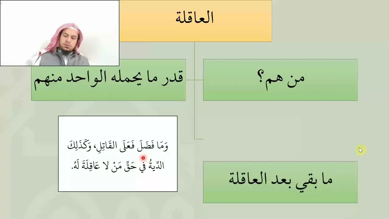 15شرح عمدة الفقه  العاقلة   عامر بهجت
