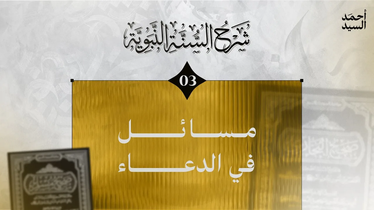 شرح السنة النبوية 03 | شرح حديث: "لكل نبي دعوة يدعو بها..." | أحمد السيد