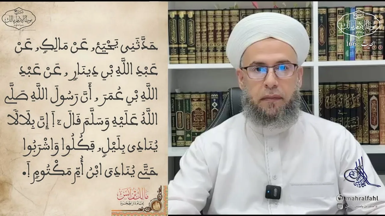 شرح موطأ الإمام مالك (166) .
