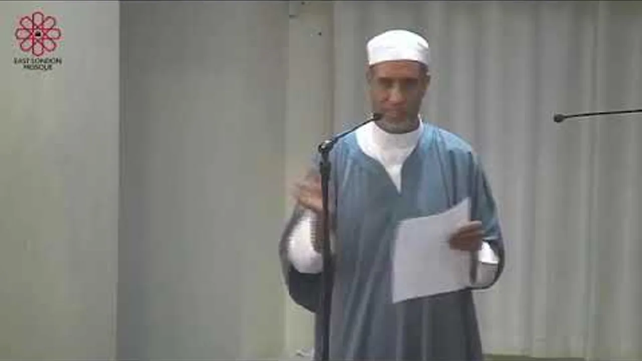 Eid Adha Khutbah at east London mosque 2019 by Fadel Soliman
