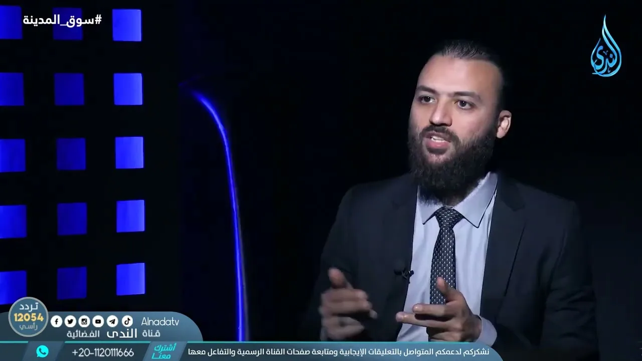 التكافل  في سوق المدينة   سوق المدينة   الدكتور باسم عليوة في ضيافته الدكتور علاء الصفتي  ح24