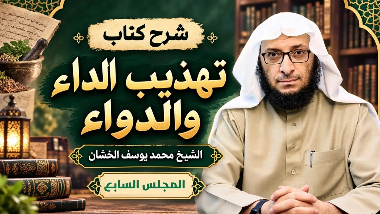 شرح كتاب تهذيب الداء والدواء | الشيخ محمد يوسف الخشان | المجلس السابع