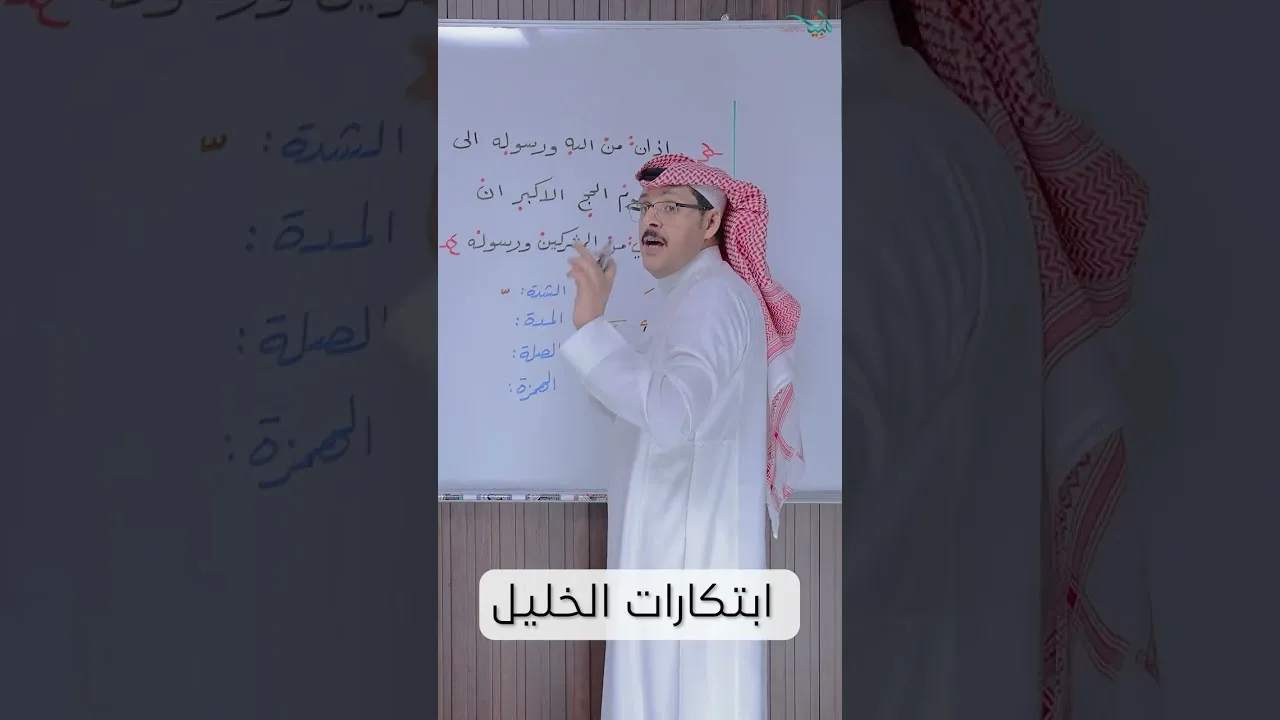 ابتكارات الخليل بن أحمد لضبط النظام الكتابي في اللغة العربية