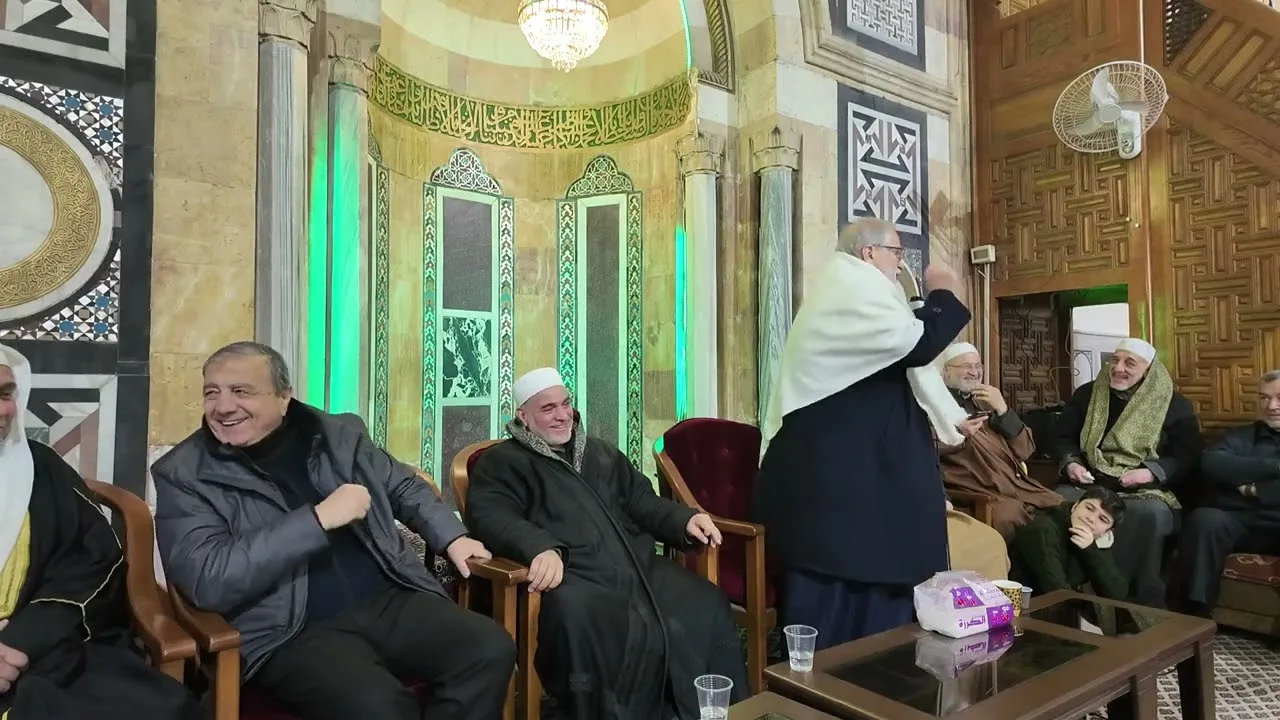 كلمة د حسان في استقبال السادات