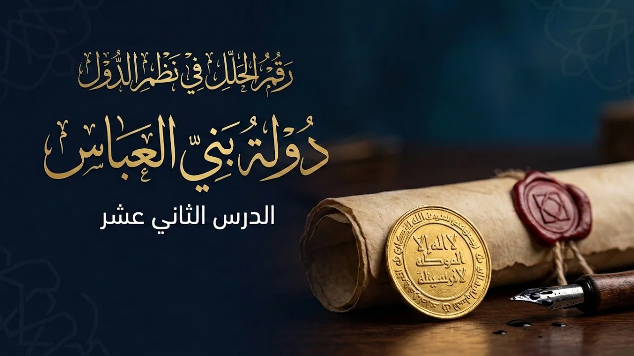 شرح رقم الحلل في نظم الدول ||12 - ذكر الخلفاء من بني العباس ||الشيخ محمد محمود الشنقيطي