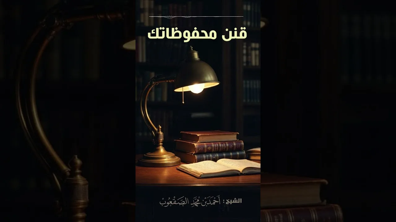 قنن محفوظاتك