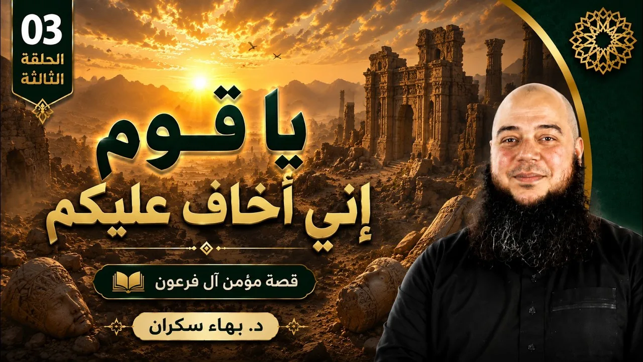 قصة مؤمن آل فرعون 03 | يا قوم إني أخاف عليكم - د.بهاء سكران