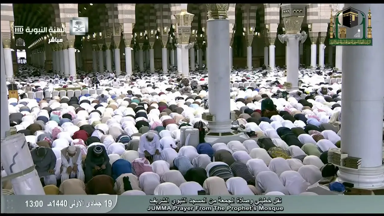 @FawaidAlQasim | صلاة الجمعة | ١٩ جمادى الأولى ١٤٤٠هـ | للشيخ د. عبدالمحسن القاسم