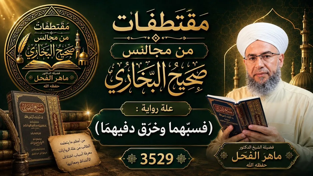 علة رواية : (فسبّهما وخرق دفيهما) 3529 .