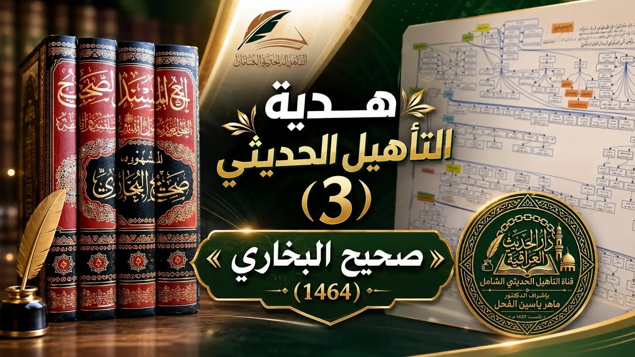 هدية التأهيل الحديثي (3) صحيح البخاري (1464) .