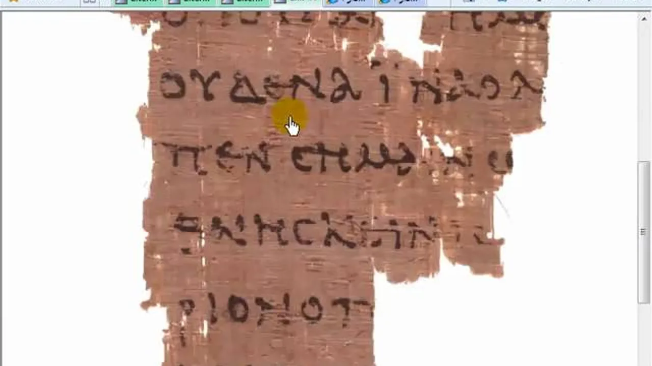 مخطوطات العهد الجديد (5) البرديات القديمة