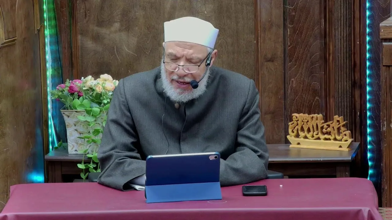 الاربعون النبوية في الشمائل المحمدية 36 - ما جاء في عمامة رسول الله