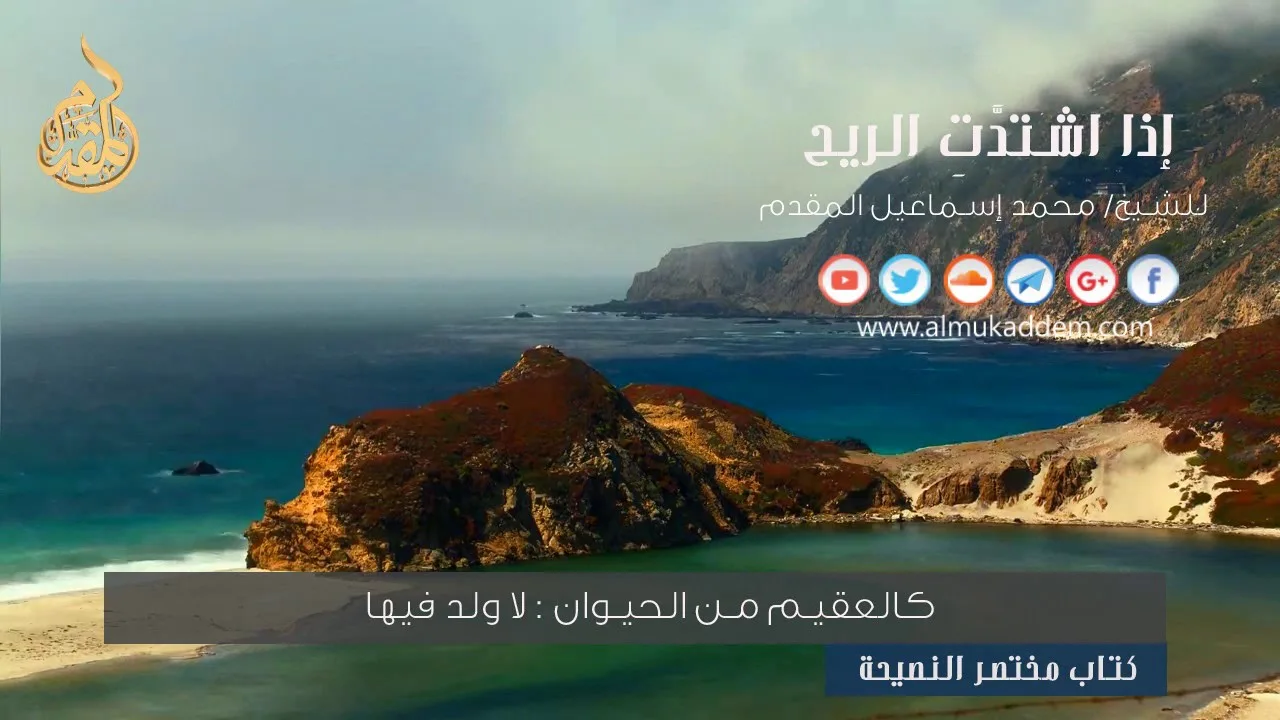 ما يقول إذا هاجت الريح . للشيخ د. محمد إسماعيل المقدم