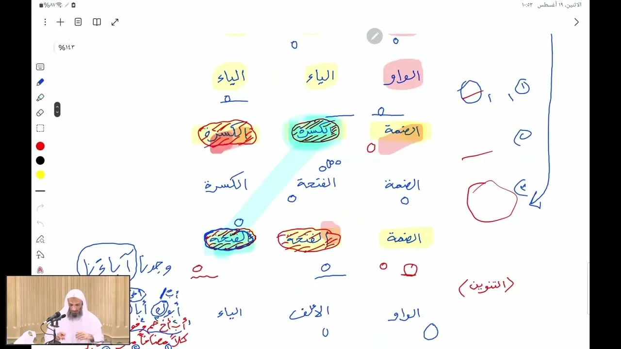 الدرس (3) | دورة في علم النحو للناشئة: سيبويه الصغير | لفضيلة الشيخ/ خالد اسماعيل